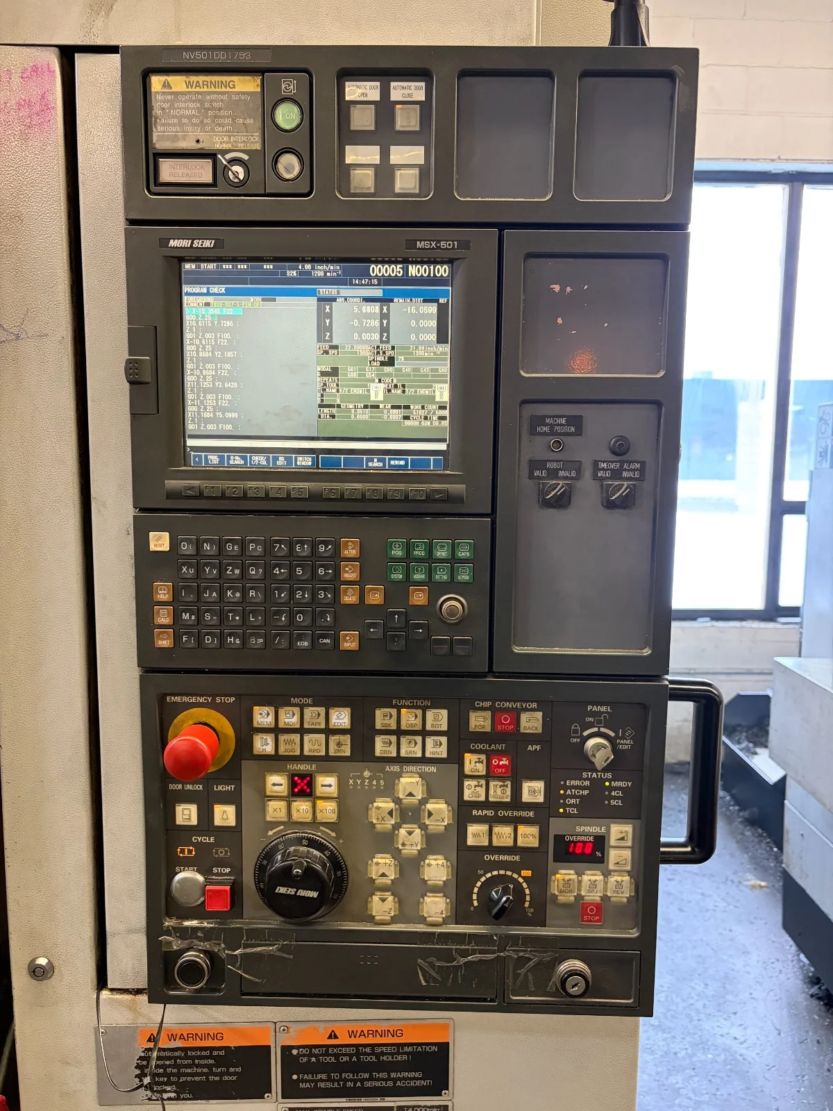 Mori Seiki NV5000 α1A/40 thumbnail 2