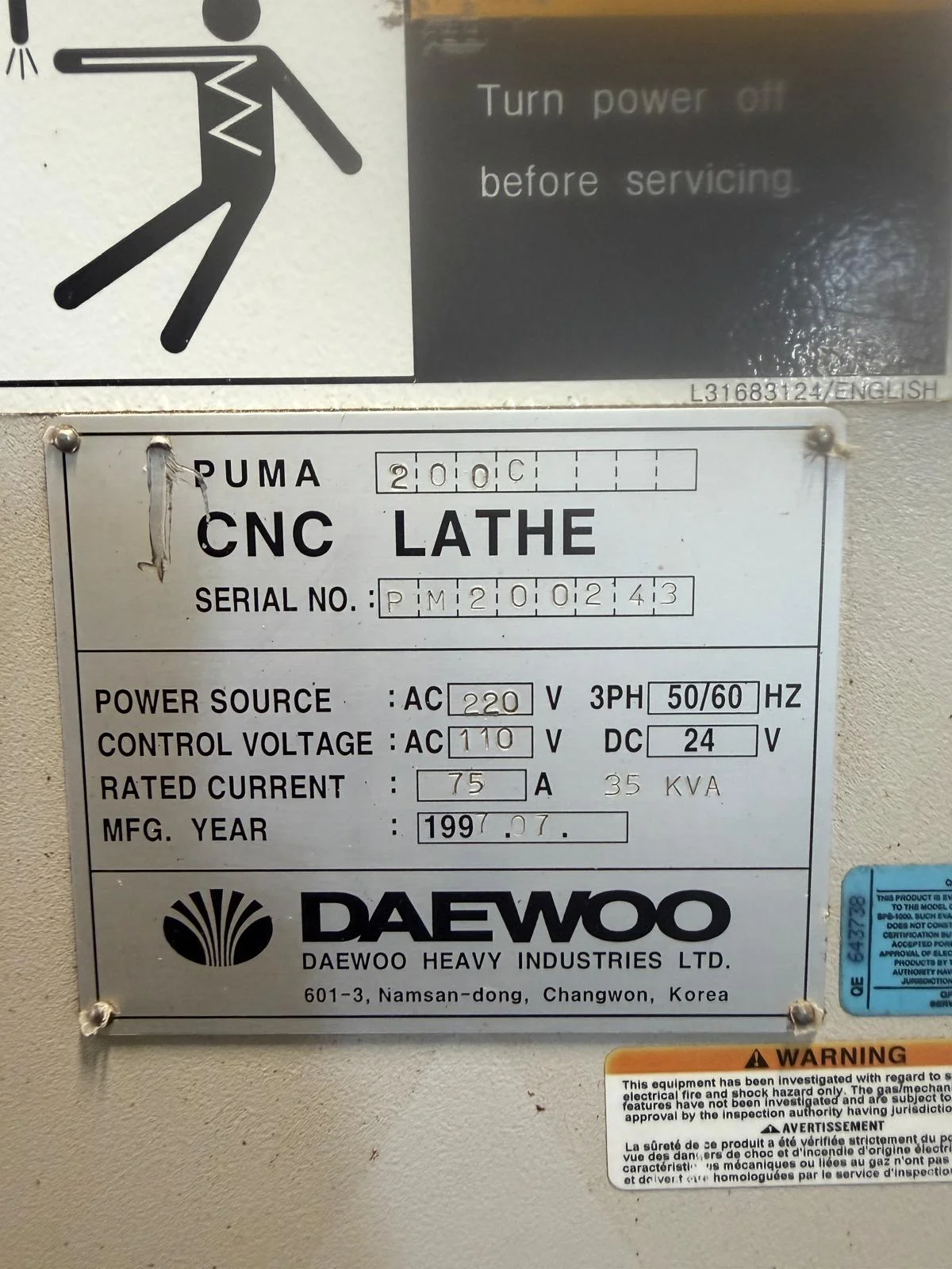 Daewoo Puma 200C thumbnail 10