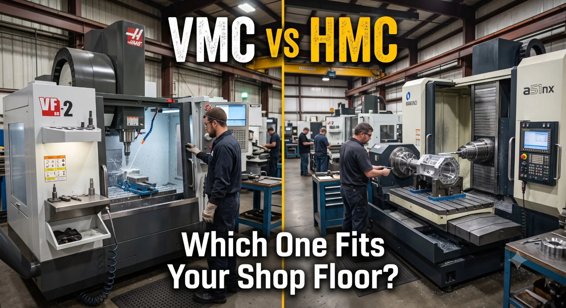 VMC vs HMC: Which One Fits Your Shop Floor